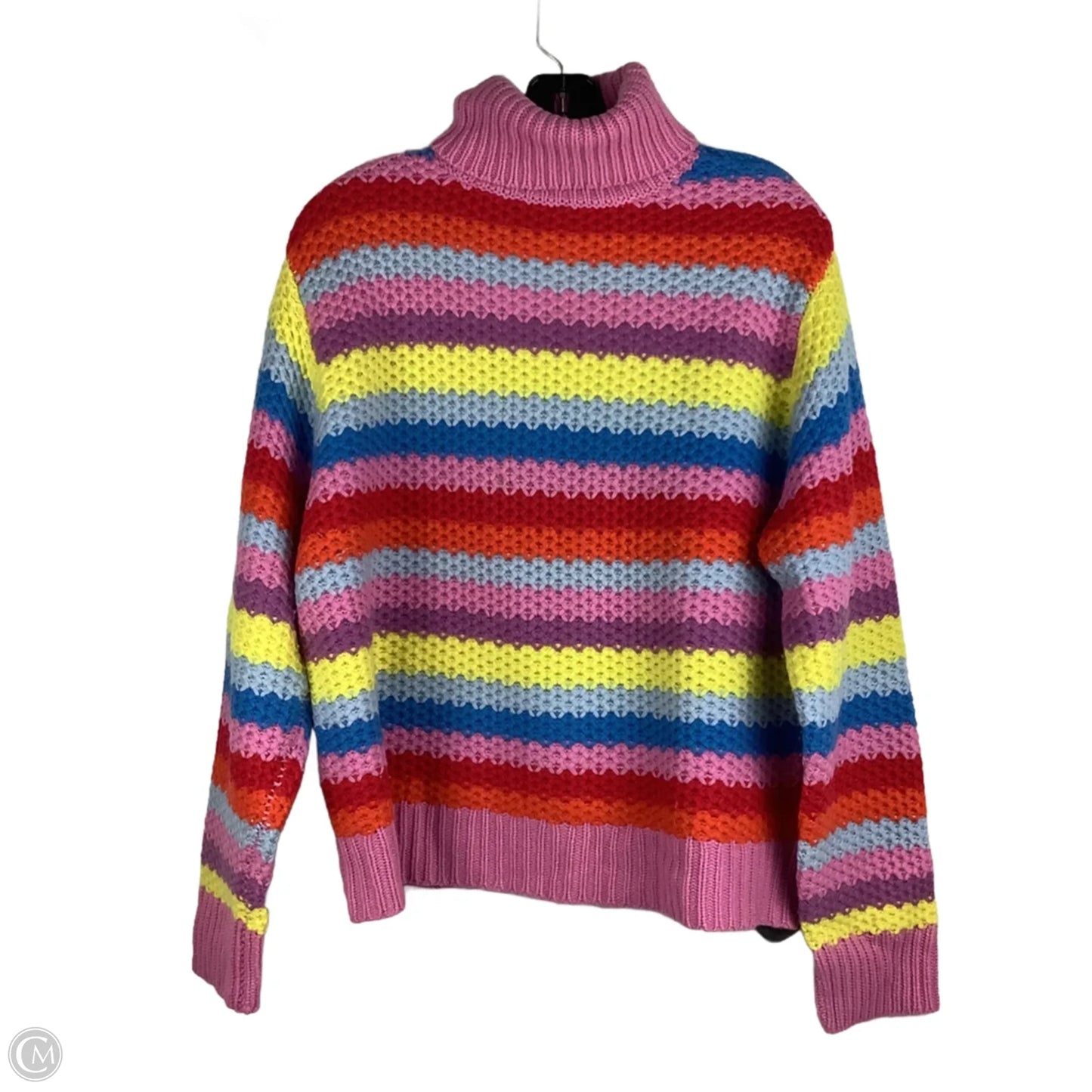 Sweater By Anthropologie In Multi-colored, Size: L