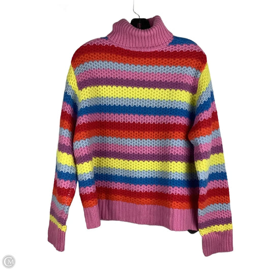 Sweater By Anthropologie In Multi-colored, Size: L