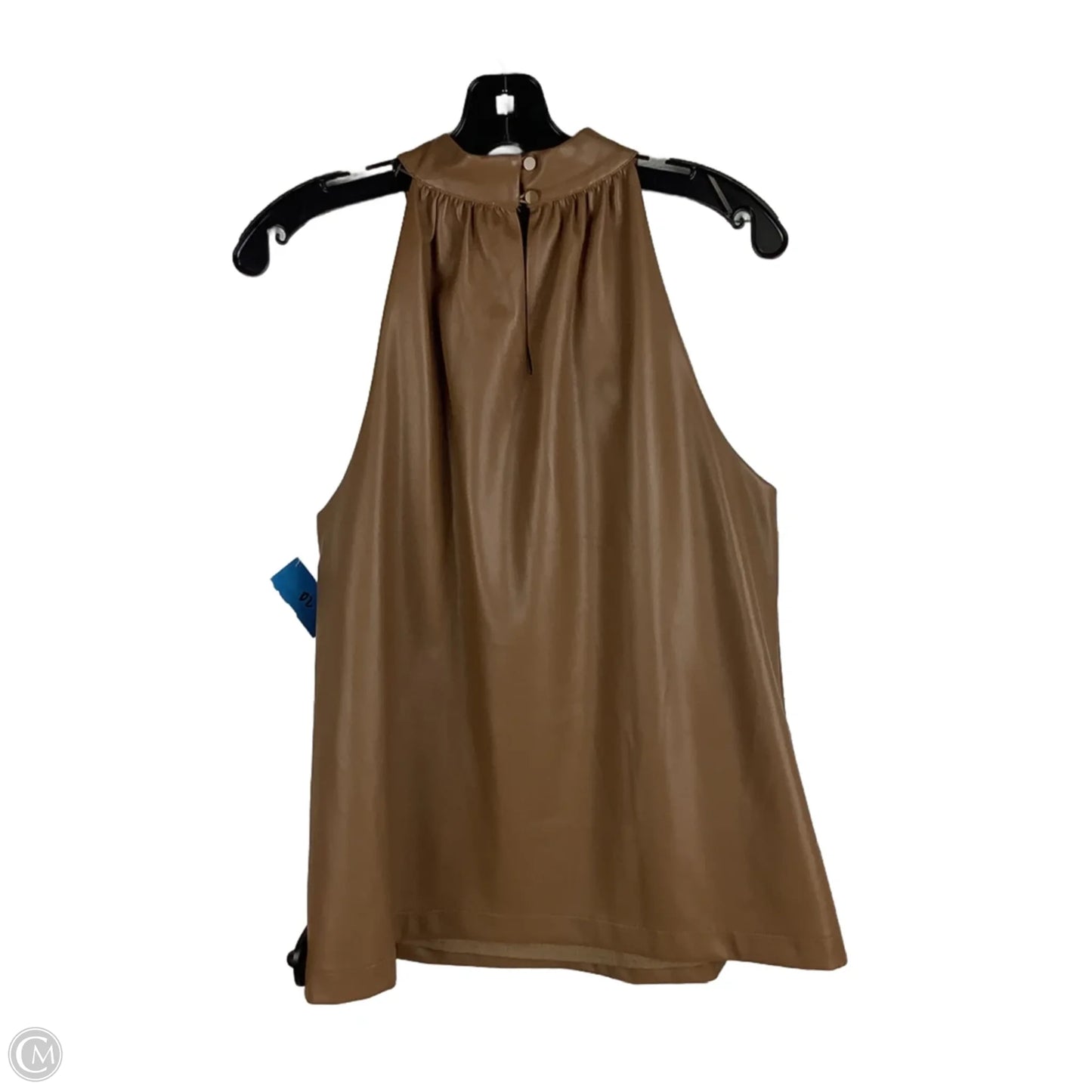 Top Sleeveless By Jade In Brown, Size: L