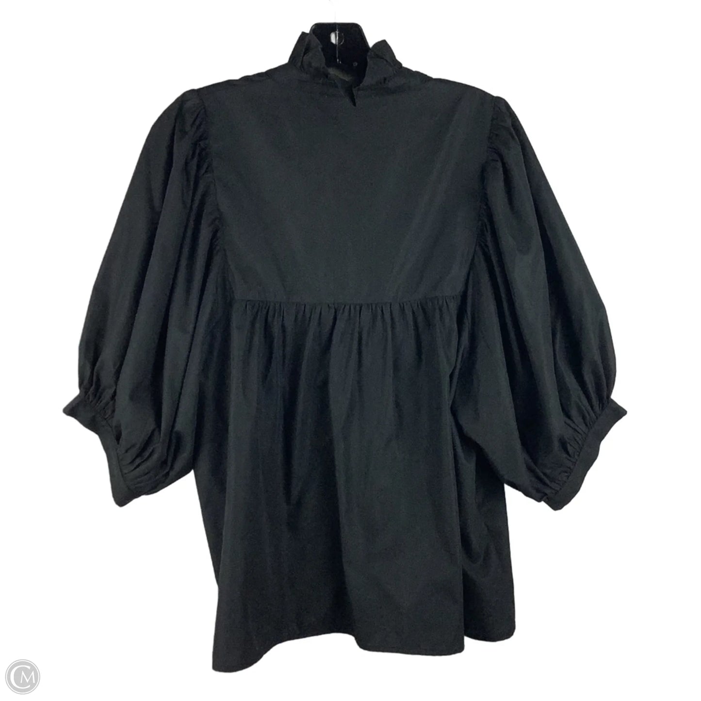 Top Short Sleeve By Jade In Black, Size: L