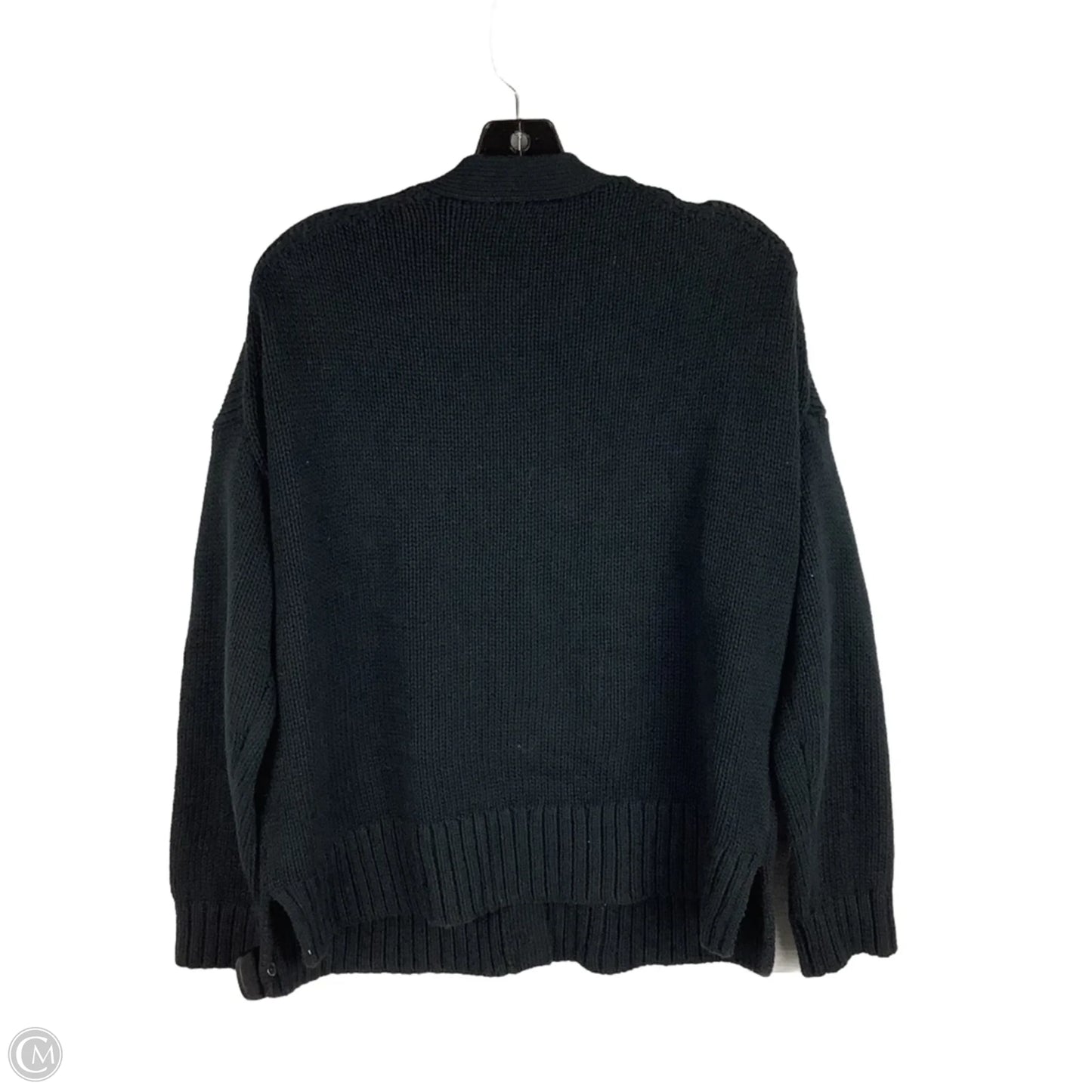 Sweater Cardigan By J. Crew In Black, Size: L