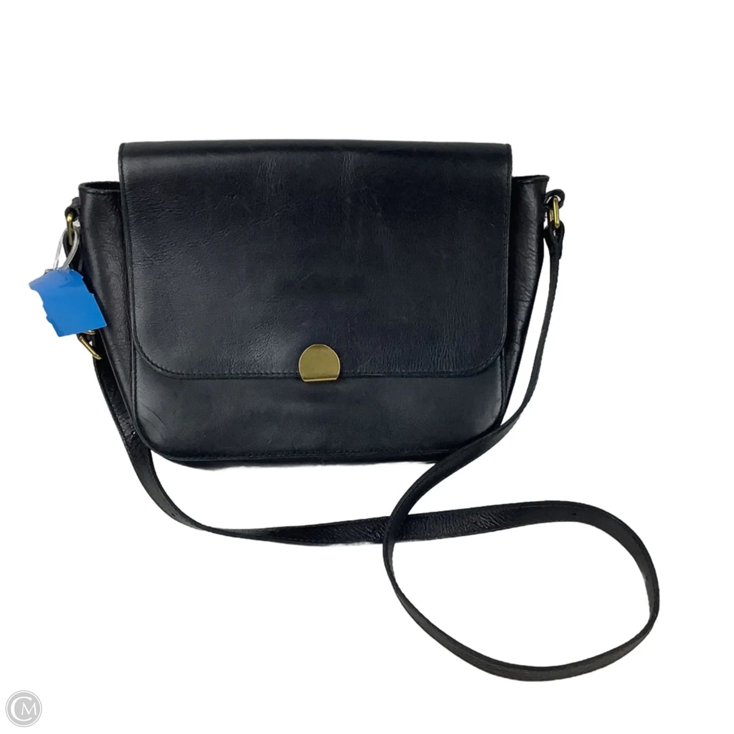 Crossbody Leather By Madewell, Size: Medium
