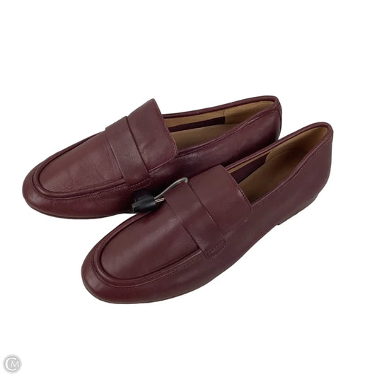 Shoes Flats By Madewell In Maroon, Size: 8
