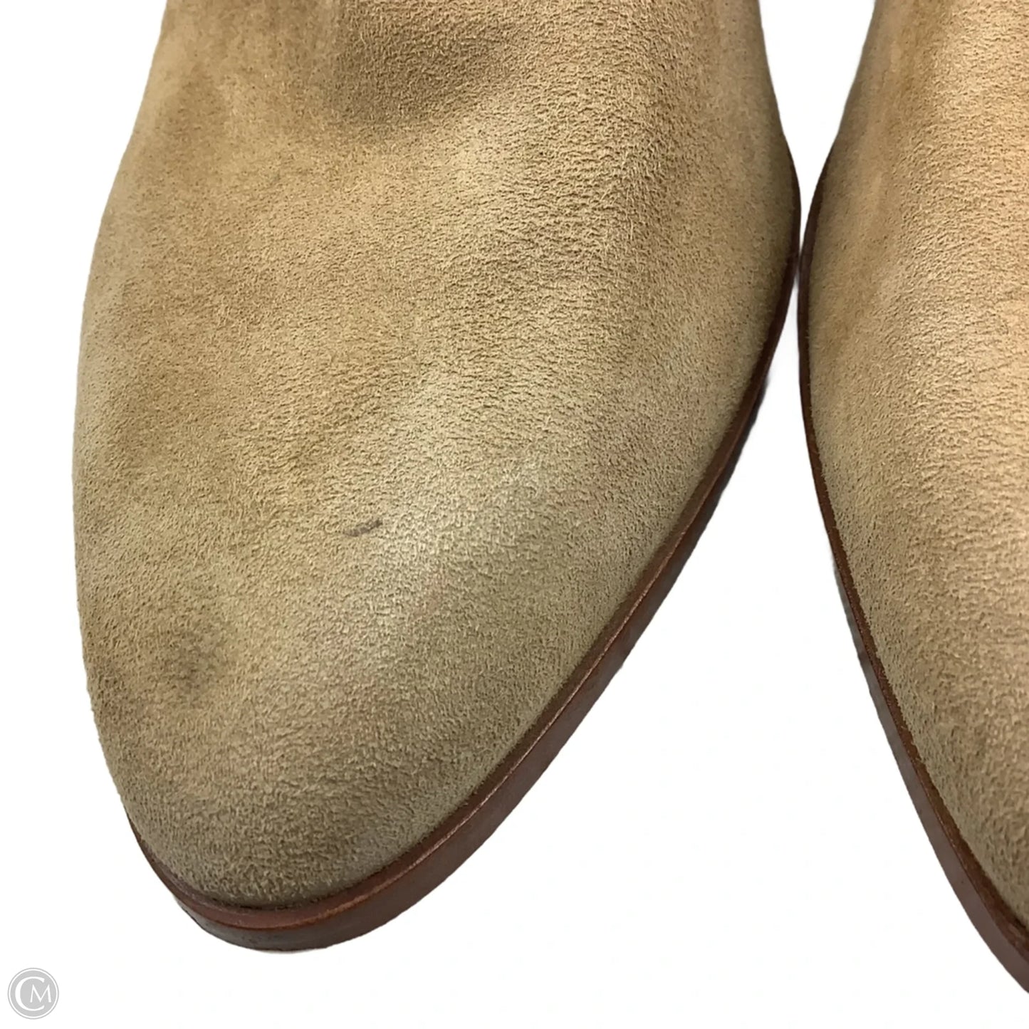 Boots Ankle Heels By J. Crew In Tan, Size: 8.5