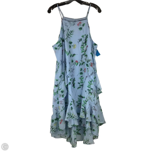 Dress Casual Maxi By Banana Republic In Blue, Size: 16
