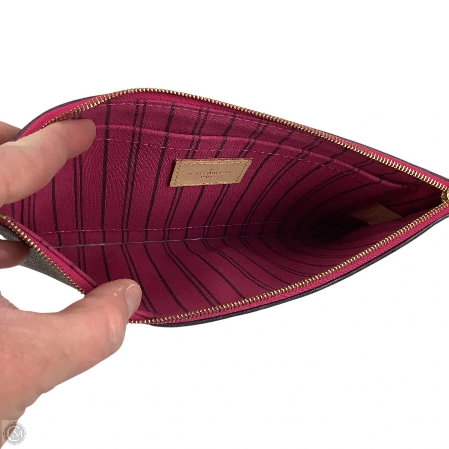 Wristlet Luxury Designer By Louis Vuitton, Size: Medium