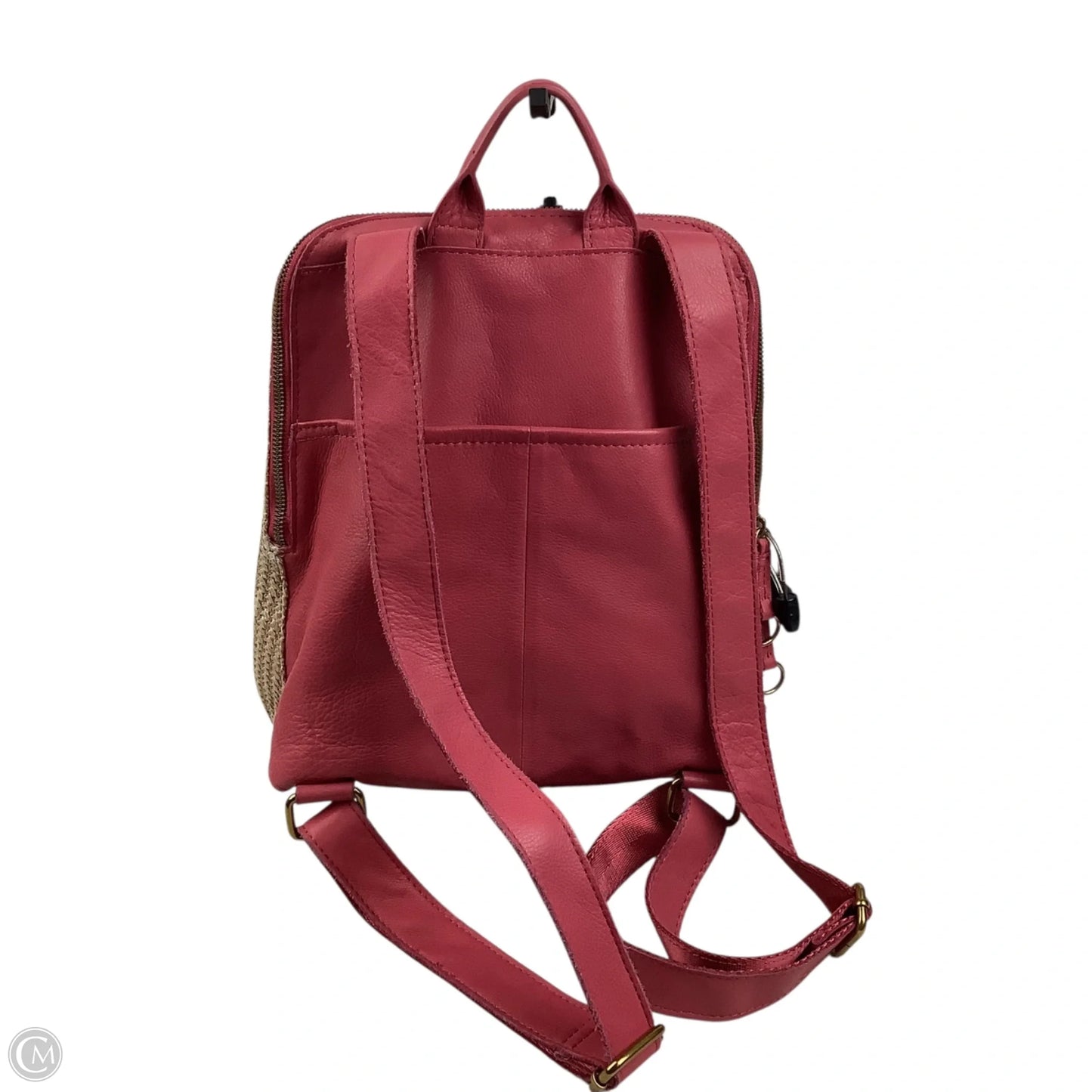 Backpack Leather By Cmc, Size: Medium