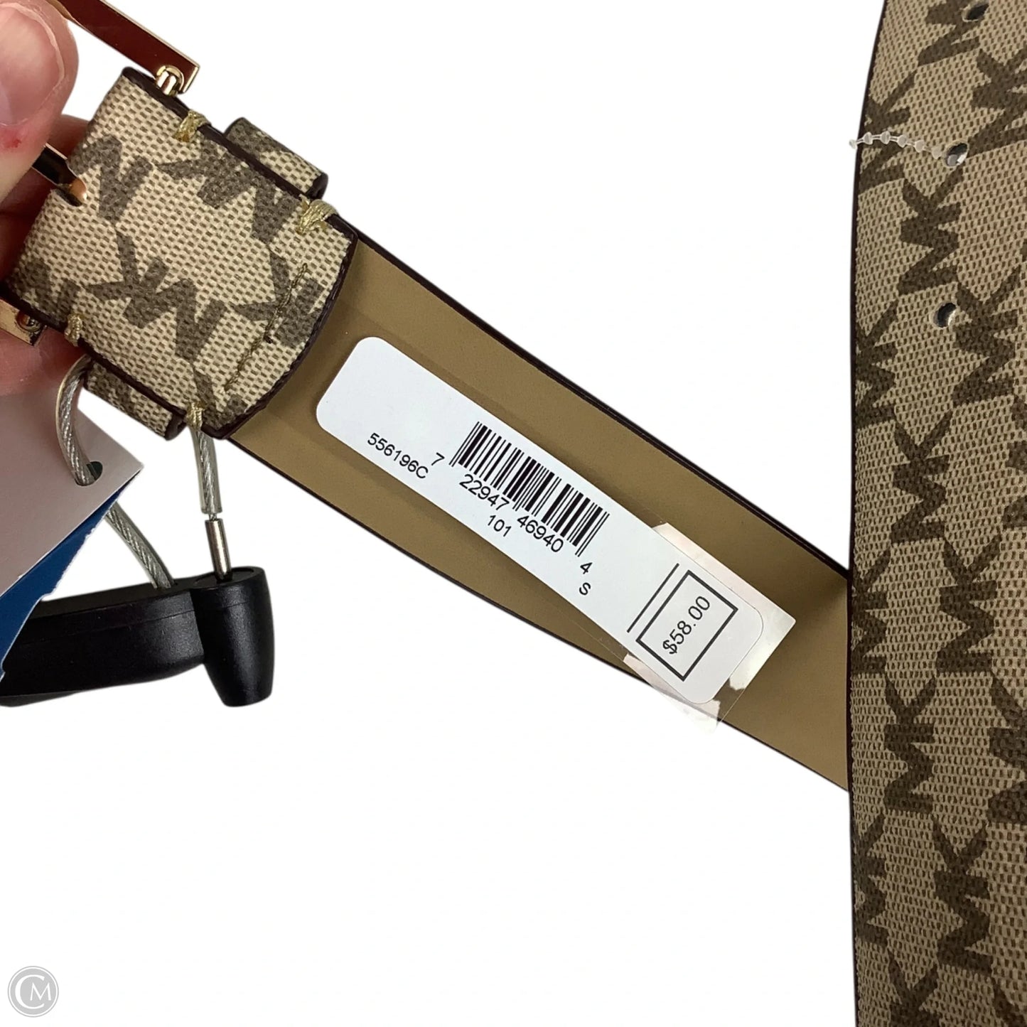 Belt Designer By Michael Kors, Size: S