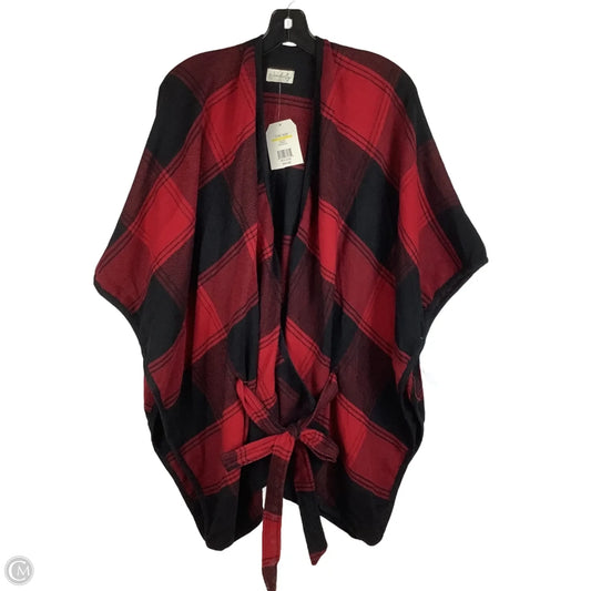 Shawl By Wonderly In Plaid Pattern, Size: Osfm