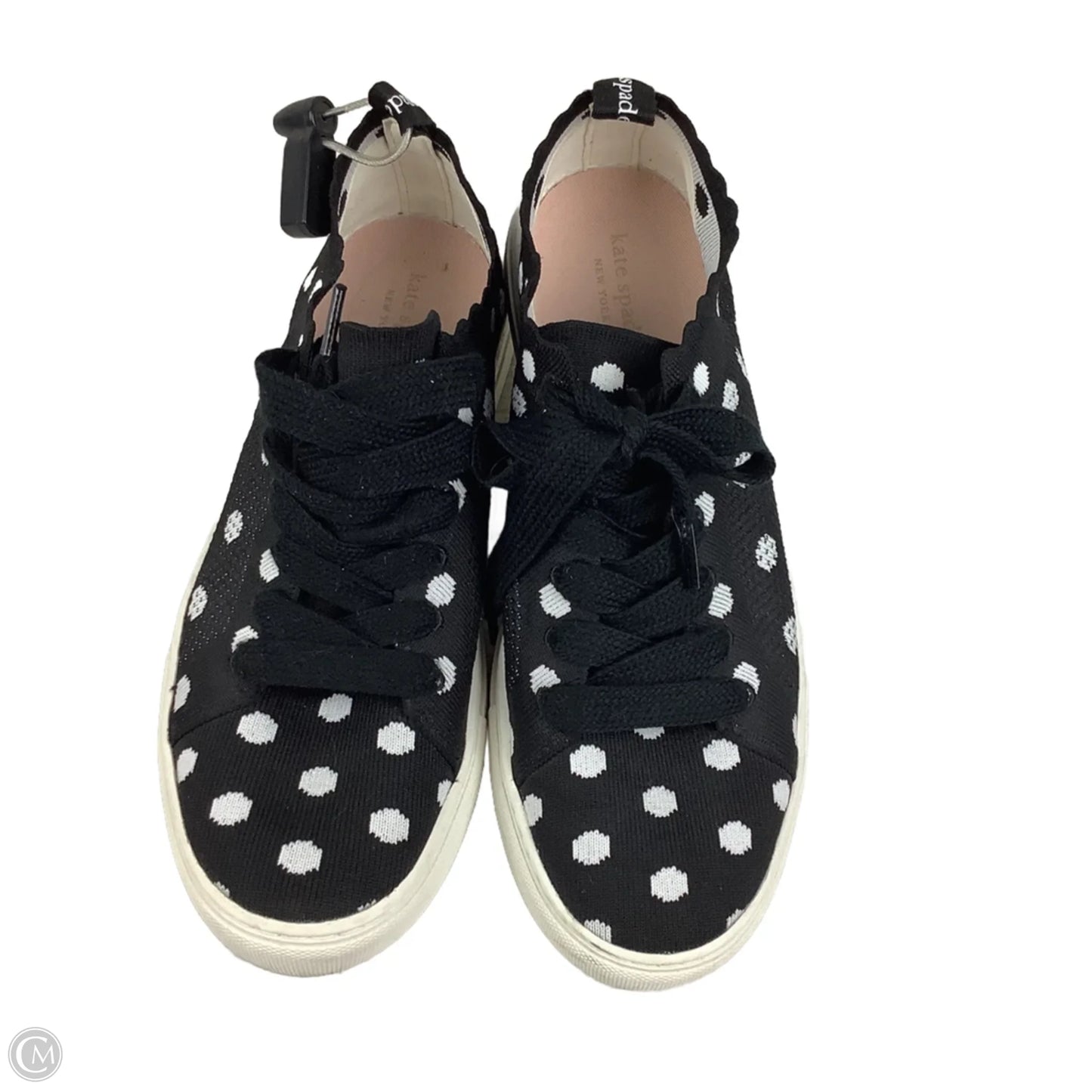 Shoes Designer By Kate Spade In Polkadot Pattern, Size: 9