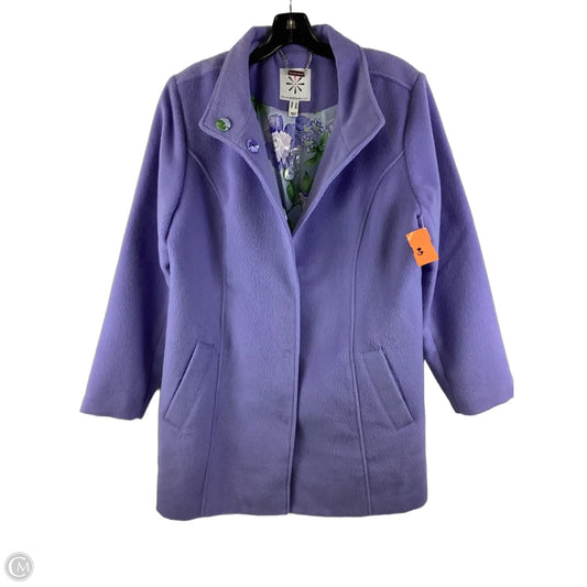 Coat Other By Isaac Mizrahi In Purple, Size: 14
