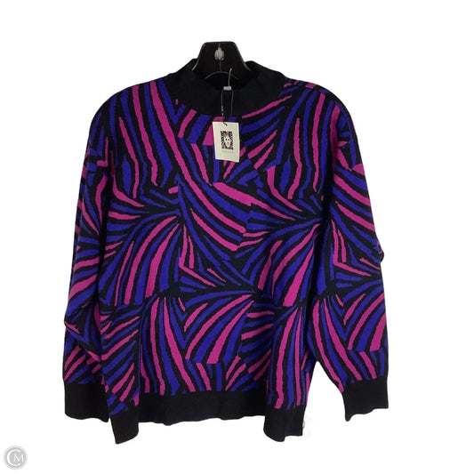Sweater By Anne Klein In Blue & Purple, Size: S