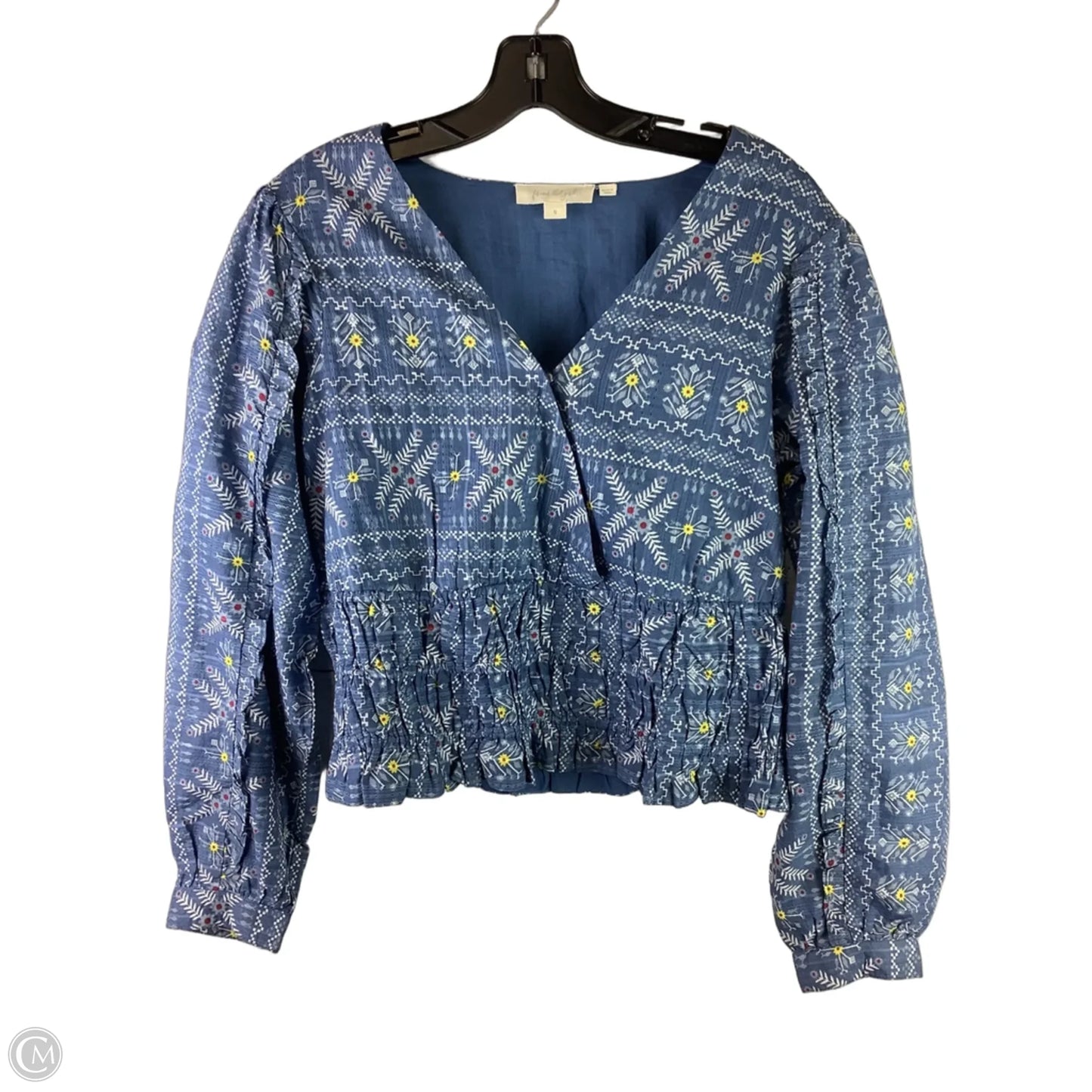 Top Long Sleeve By Forever That Girl In Blue, Size: M
