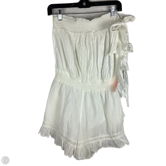 Romper By Free People In White, Size: M