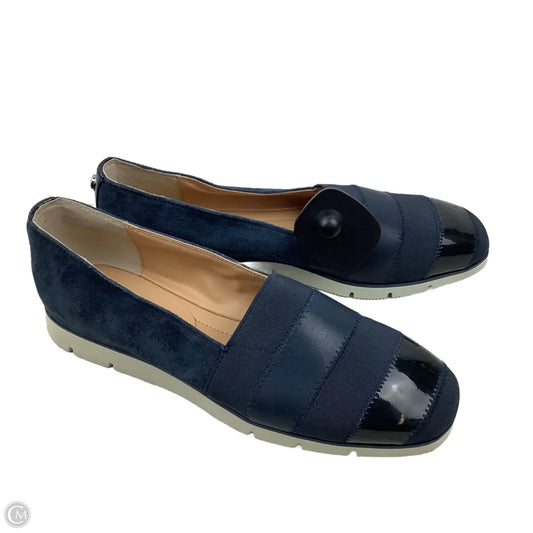 Shoes Flats By Donald Pliner In Navy, Size: 6