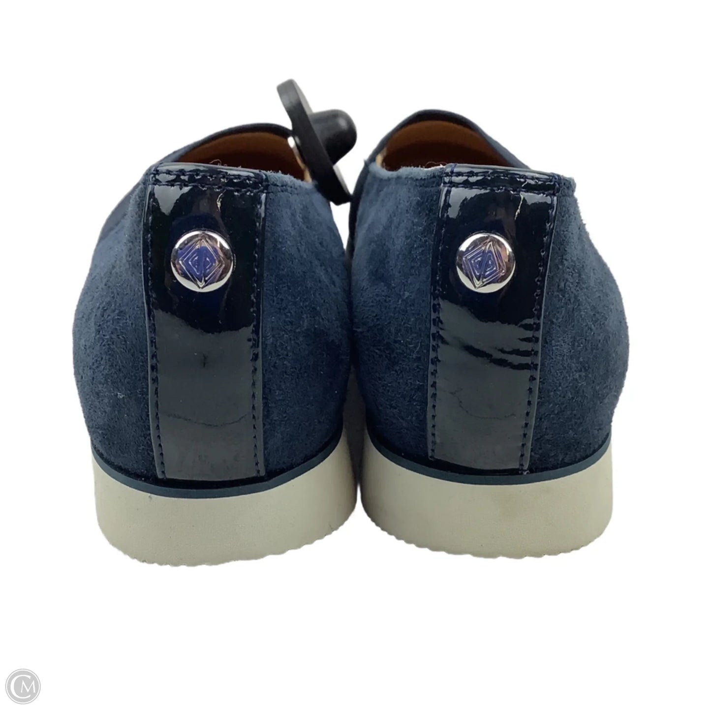 Shoes Flats By Donald Pliner In Navy, Size: 6