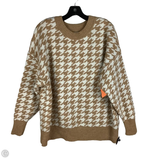 Sweater By Ava & Viv In Brown, Size: 1x