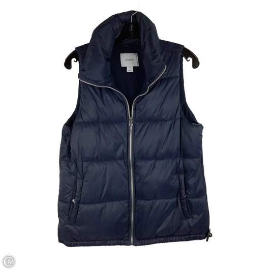 Vest Puffer & Quilted By Old Navy In Blue, Size: M