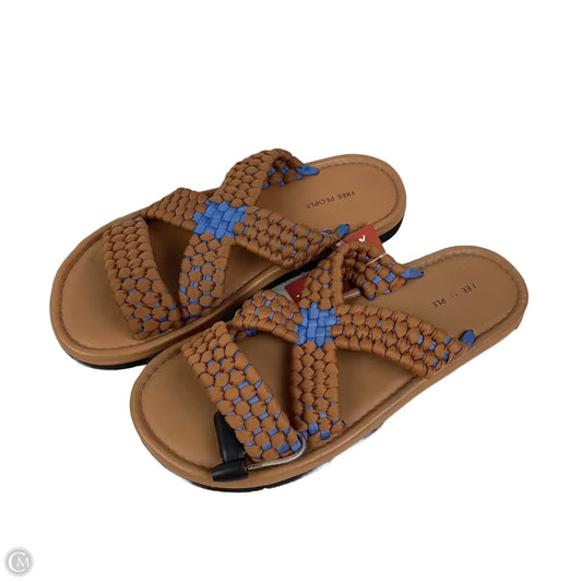 Sandals Flats By Free People In Brown, Size: 9