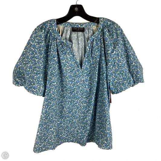 Top Short Sleeve By Lane Bryant In Blue, Size: 14
