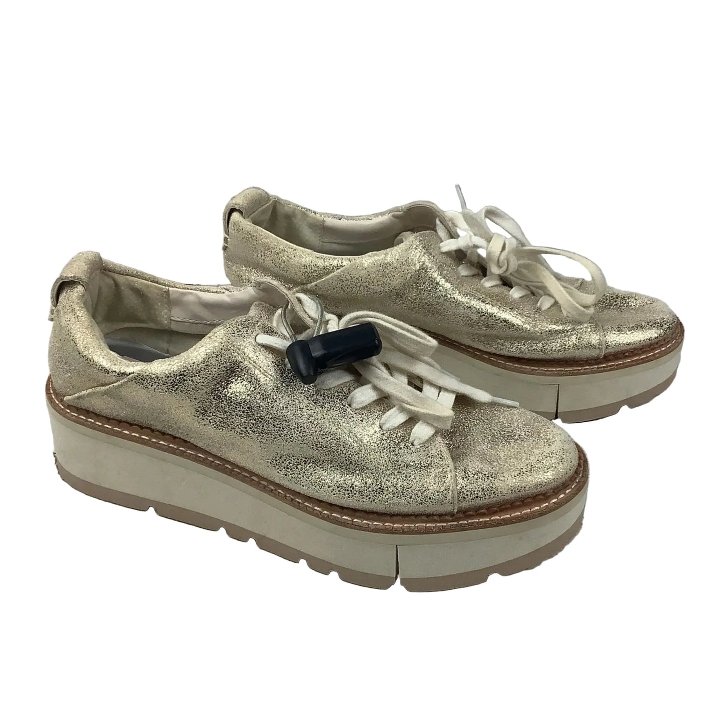 Shoes Sneakers By Dolce Vita In Gold, Size: 10