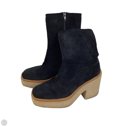 Boots Ankle Heels By Free People In Black, Size: 38