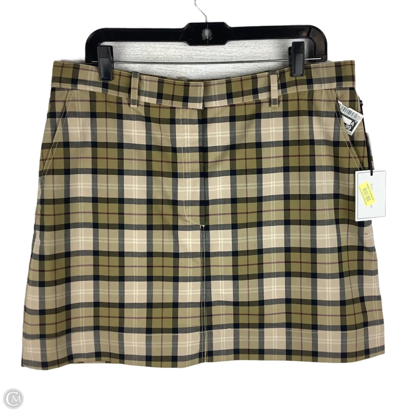 Skirt Mini & Short By 1.state In Plaid Pattern, Size: 14