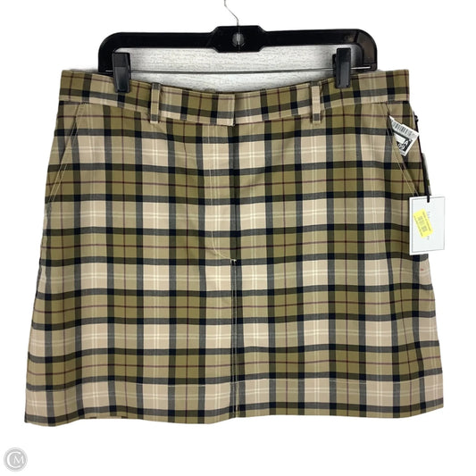 Skirt Mini & Short By 1.state In Plaid Pattern, Size: 14