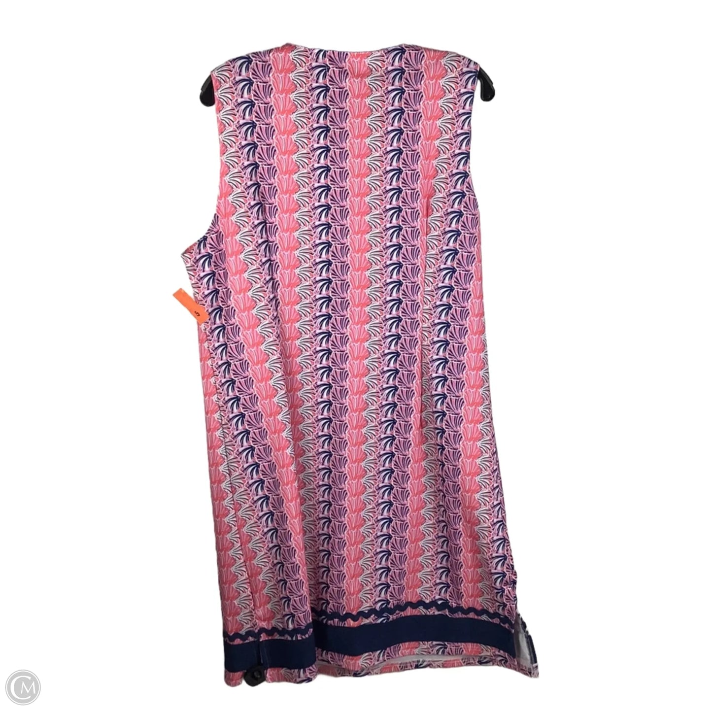 Dress Casual Midi By Simply Southern In Pink, Size: Xxl