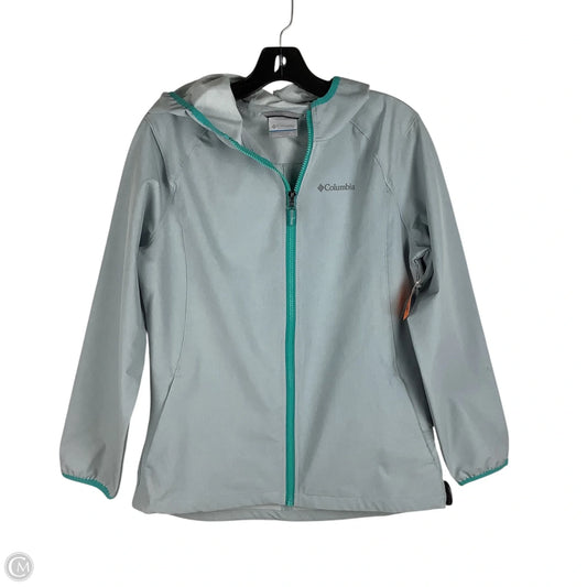 Jacket Windbreaker By Columbia In Grey, Size: Xl