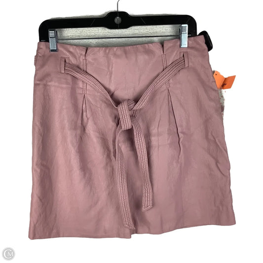 Skirt Mini & Short By Free People In Pink, Size: 10