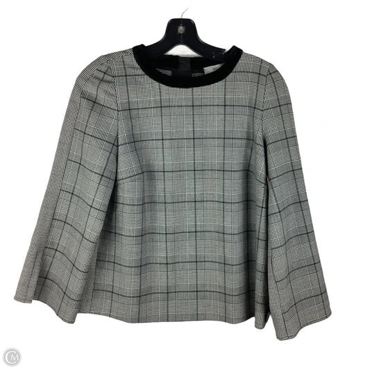Top Long Sleeve By Cmb In Grey, Size: 2