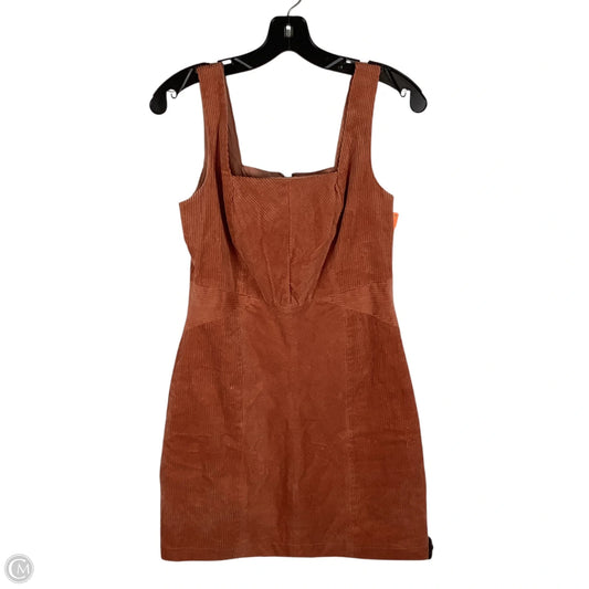 Dress Casual Short By 4s13nna In Orange, Size: S