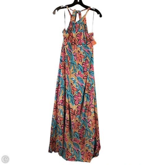 Dress Casual Maxi By Vestique In Multi-colored, Size: L