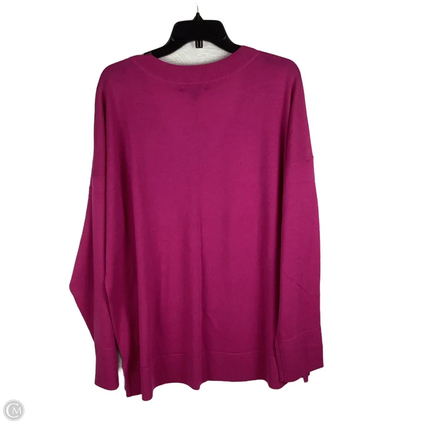 Top Long Sleeve By Banana Republic In Pink, Size: Xxl