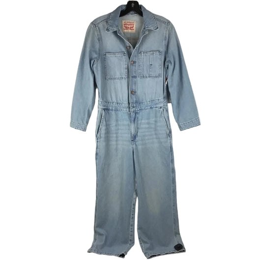 Jumpsuit By Levis In Blue Denim, Size: Xs