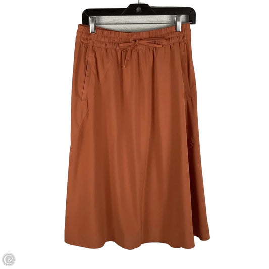 Athletic Skirt By Athleta In Orange, Size: 8