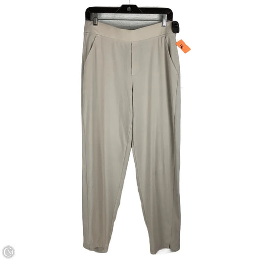 Athletic Pants By Athleta In Cream, Size: 10 TALL