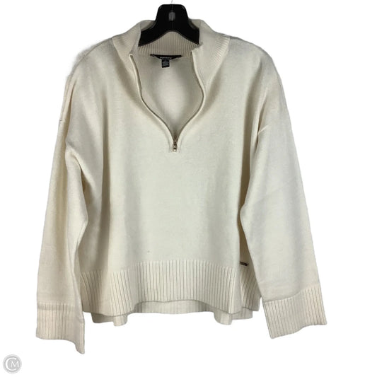 Sweater By Dkny In Cream, Size: L