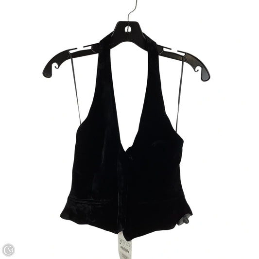 Top Sleeveless By Zara In Black, Size: Xs