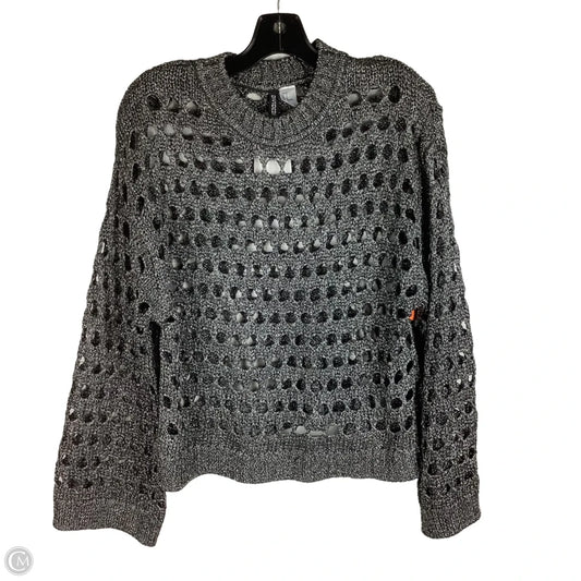 Sweater By Divided In Silver, Size: M