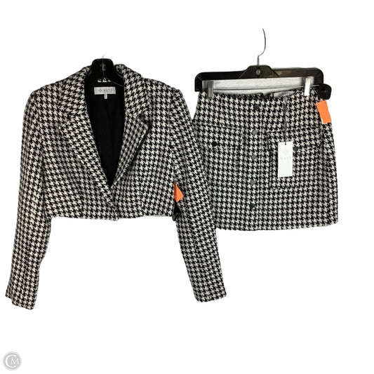 Skirt Set 2pc By Wayf In Black & White, Size: Xs
