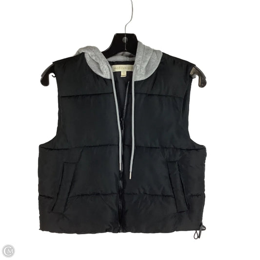 Vest Puffer & Quilted By Madden Girl In Black, Size: Xs