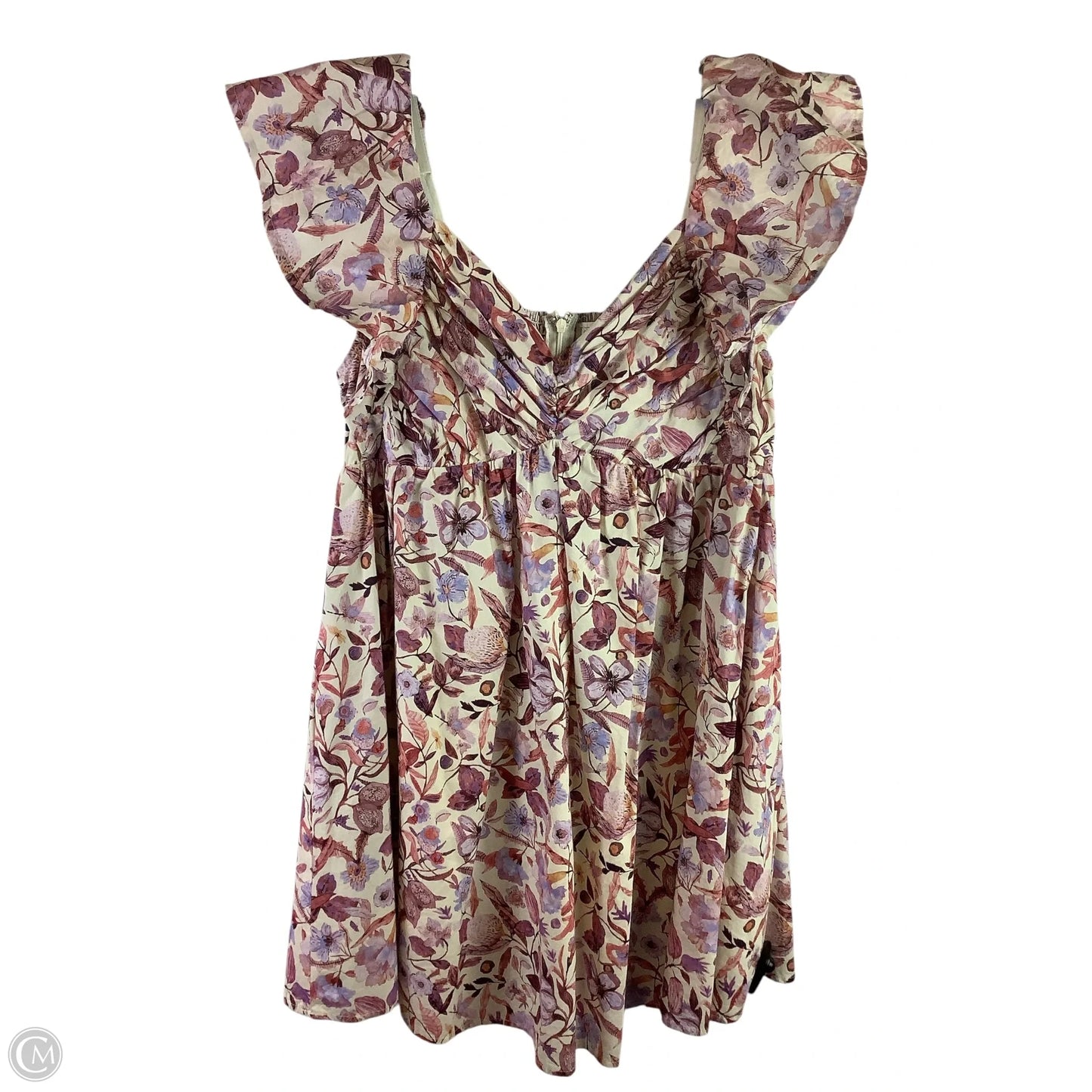 Dress Party Short By Cmc In Floral Print, Size: L