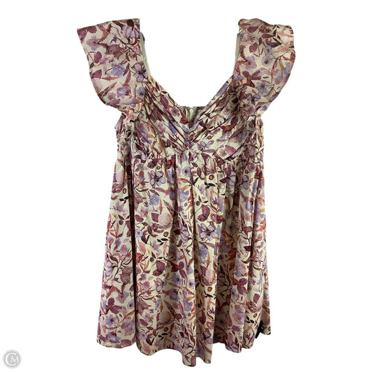 Dress Party Short By Cmc In Floral Print, Size: L