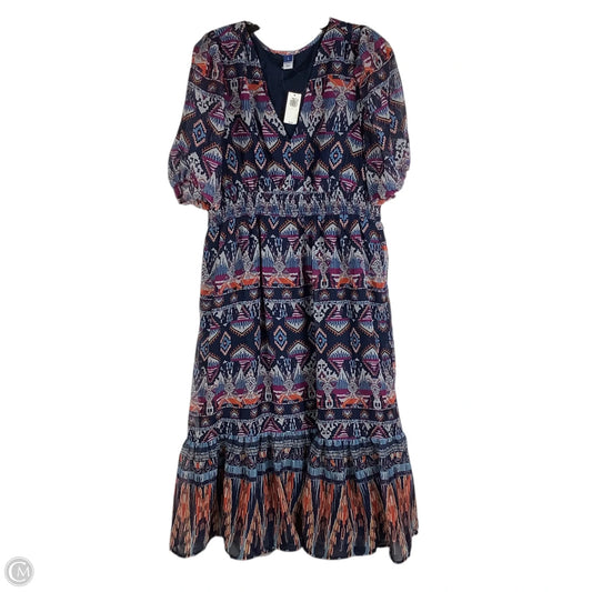 Dress Casual Maxi By Old Navy In Blue, Size: L