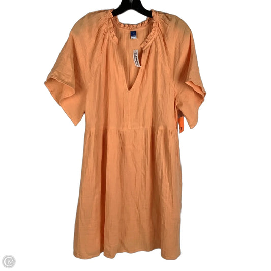 Dress Casual Short By Old Navy In Orange, Size: L