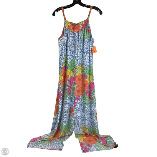 Jumpsuit By Cmc In Floral Print, Size: L