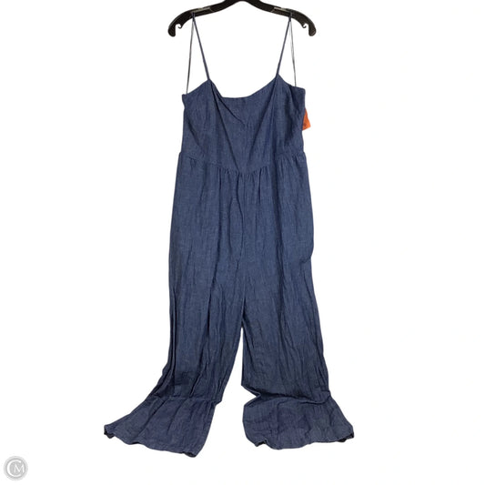 Jumpsuit By Lucy Paris In Blue Denim, Size: L