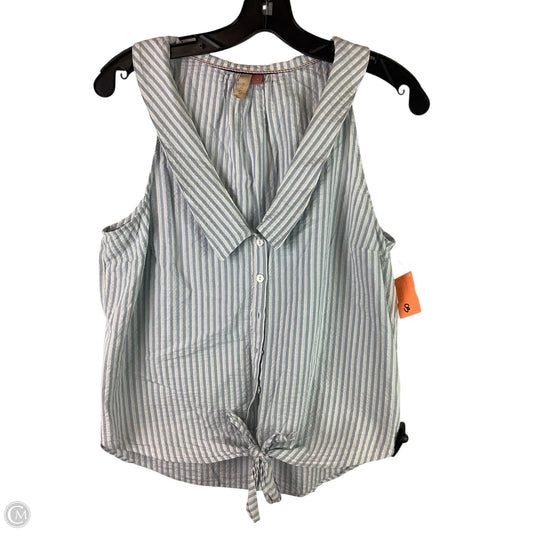 Top Sleeveless By Pilcro In Blue, Size: M